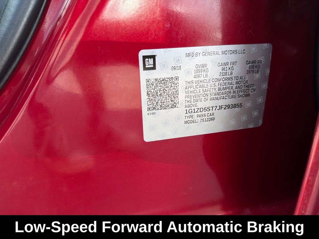 Used 2018 Chevrolet Malibu LT w/ Driver Confidence Package FWD image 31