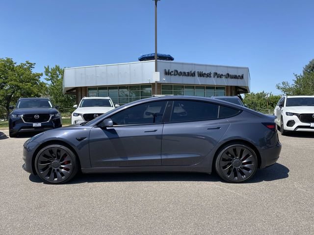 Used 2021 Tesla Model 3 Performance AWD/4WD image 3