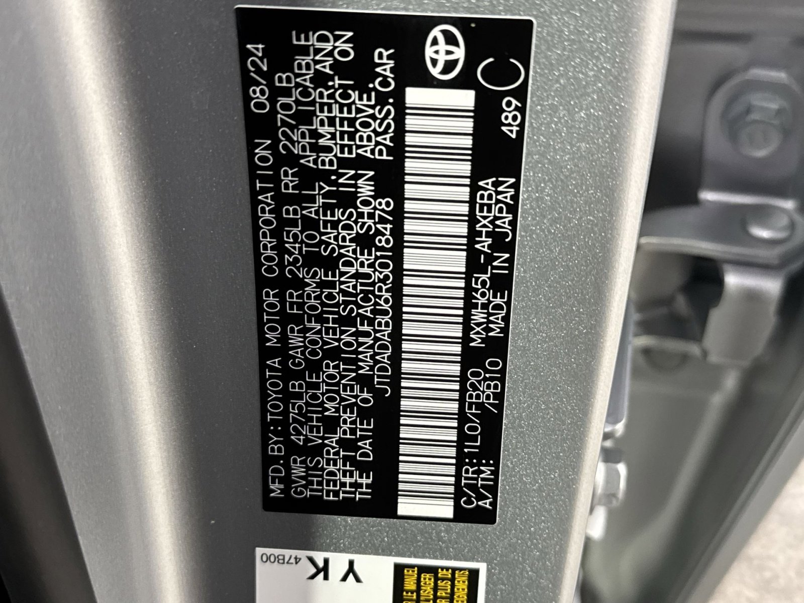 Used 2024 Toyota Prius LE image 33