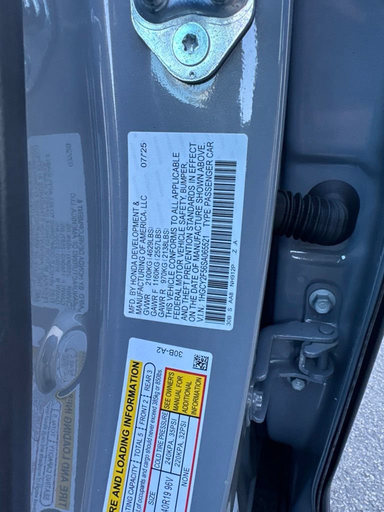 Certified 2025 Honda Accord Sport image 25