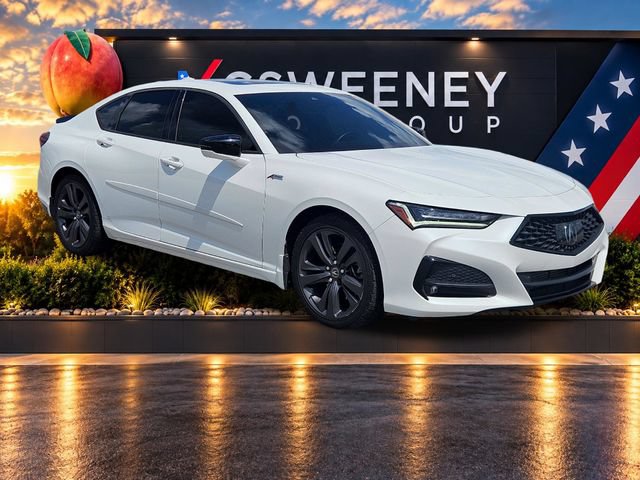 Used 2022 Acura TLX w/ A-SPEC Package AWD/4WD image 7