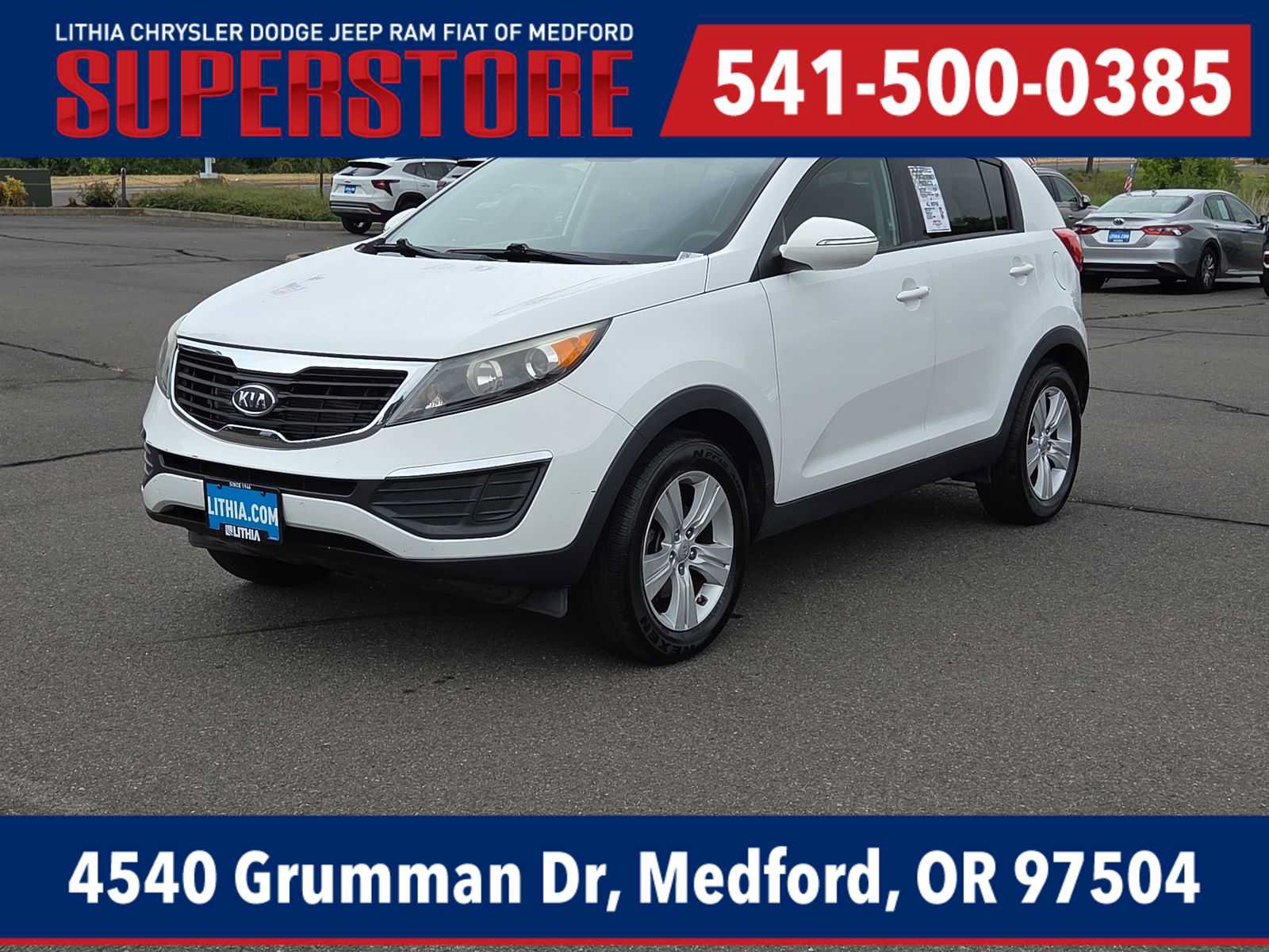 Used 2012 Kia Sportage LX w/ Navigation Pkg FWD image 1