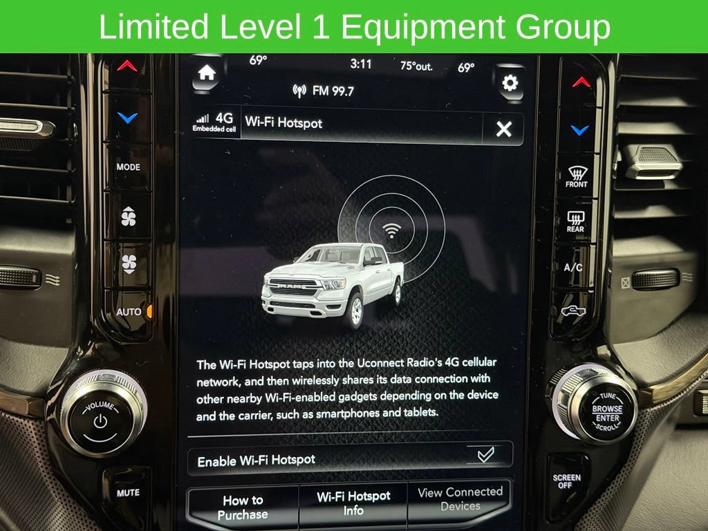Used 2021 RAM 1500 Limited w/ Night Edition AWD/4WD image 8