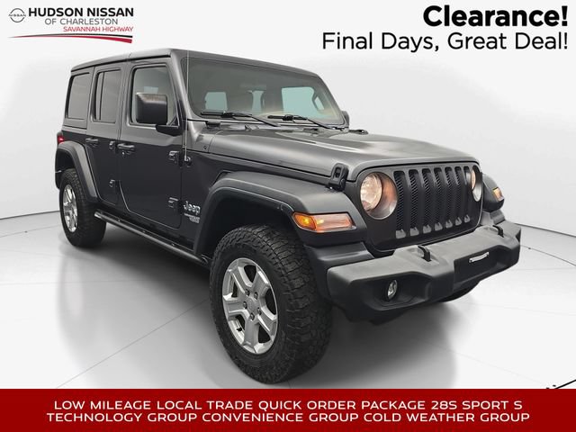 Used 2018 Jeep Wrangler Unlimited Sport S AWD/4WD image 1