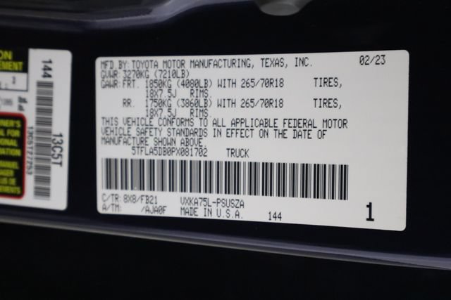 Used 2023 Toyota Tundra SR5 w/ SR5 Convenience Package AWD/4WD image 35