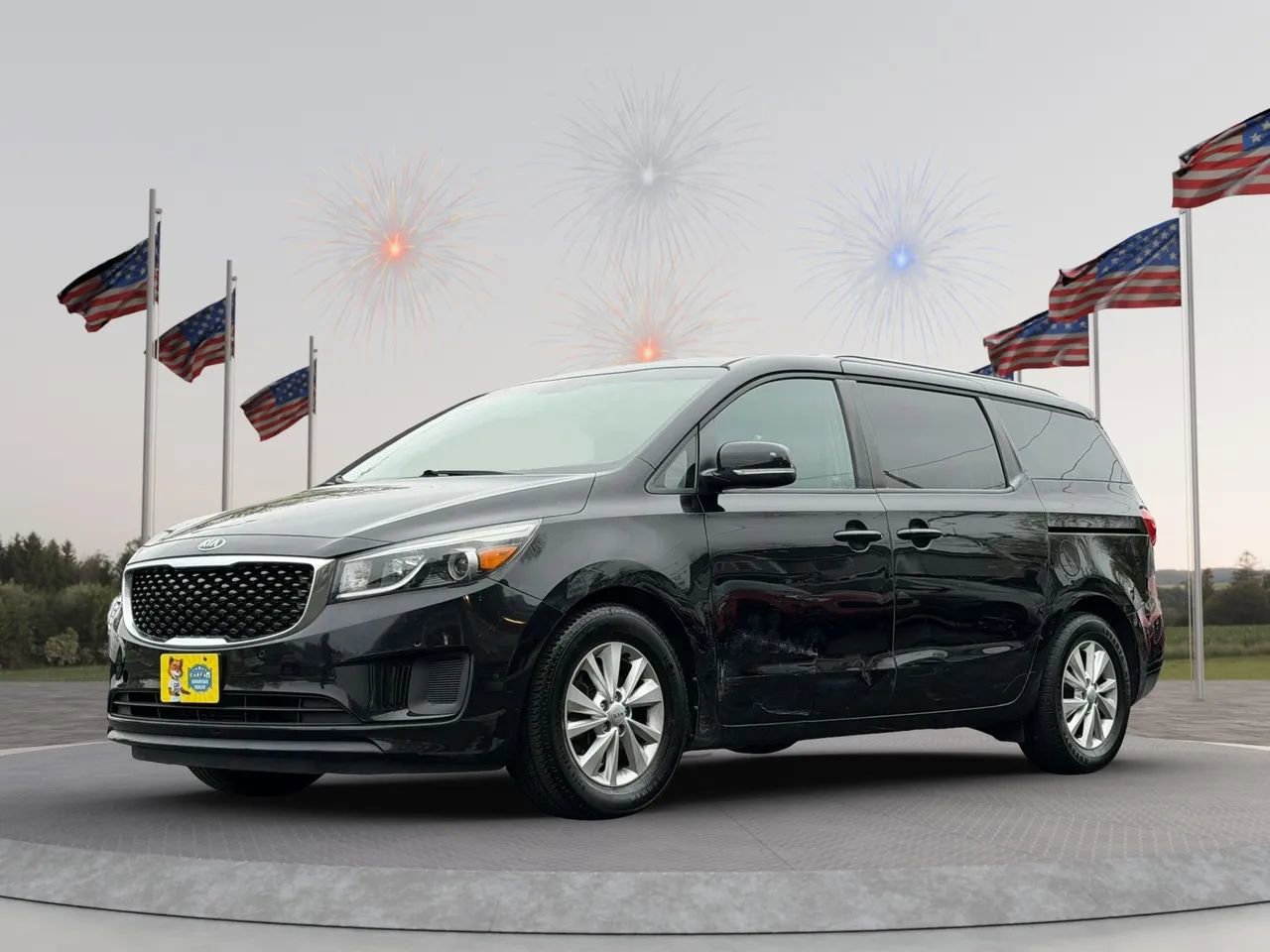 Used 2017 Kia Sedona LX w/ LX Essentials Premium Package FWD image 3