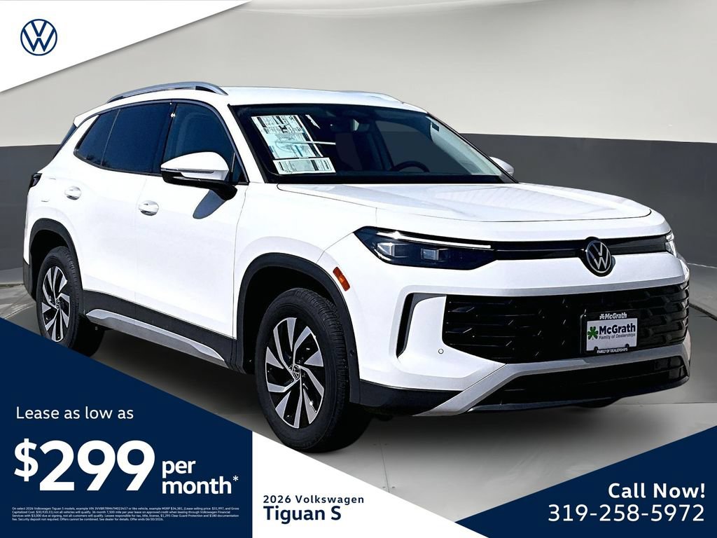 New 2026 Volkswagen Tiguan S