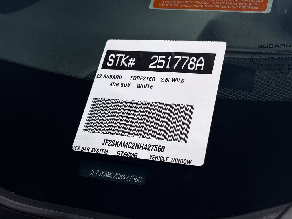 Used 2022 Subaru Forester Wilderness w/ Wilderness Package AWD/4WD image 42