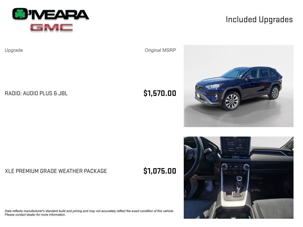 Used 2020 Toyota RAV4 XLE Premium AWD/4WD image 4