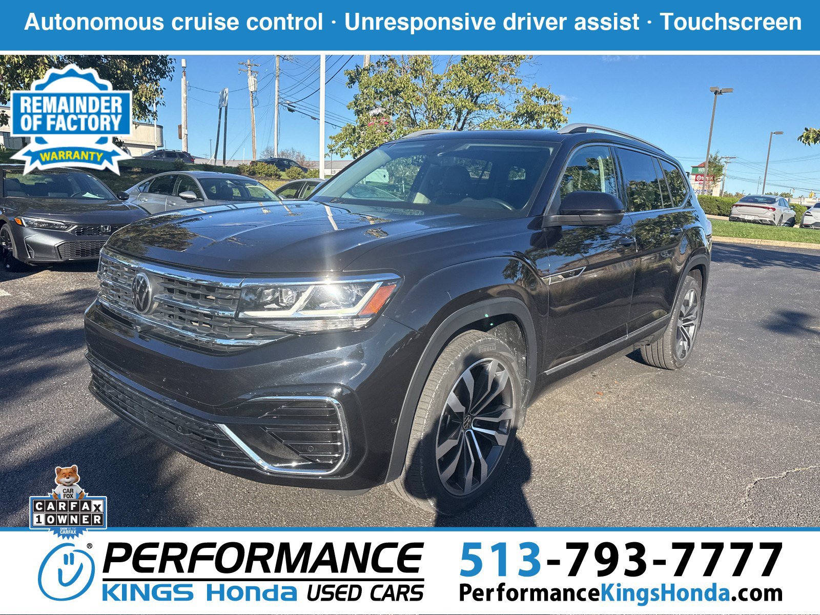 Used 2022 Volkswagen Atlas SEL Premium AWD/4WD image 1