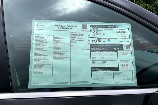 New 2026 Nissan Pathfinder Platinum AWD/4WD image 13