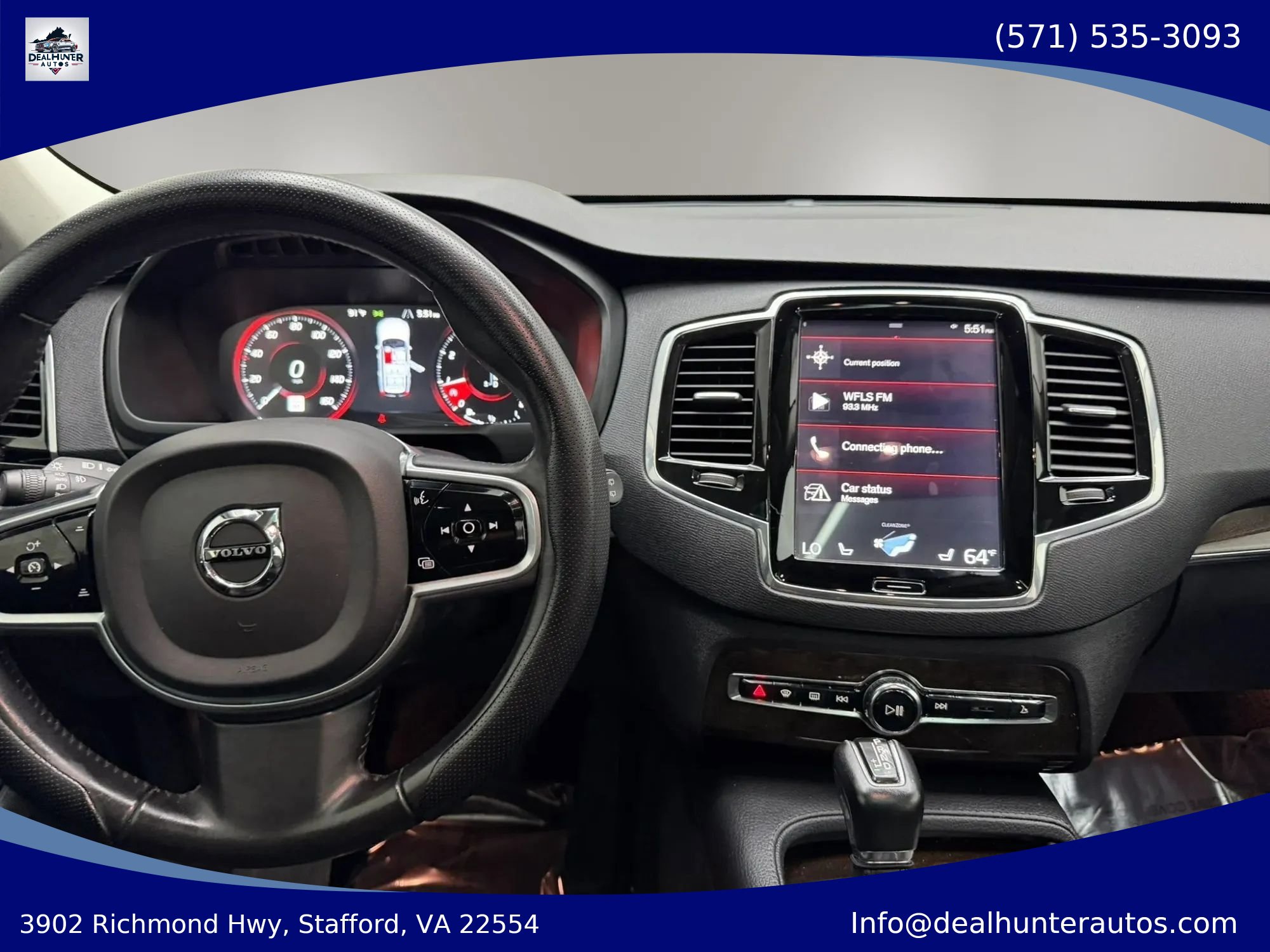 Used 2017 Volvo XC90 T6 Momentum w/ Momentum Plus Package AWD/4WD image 35