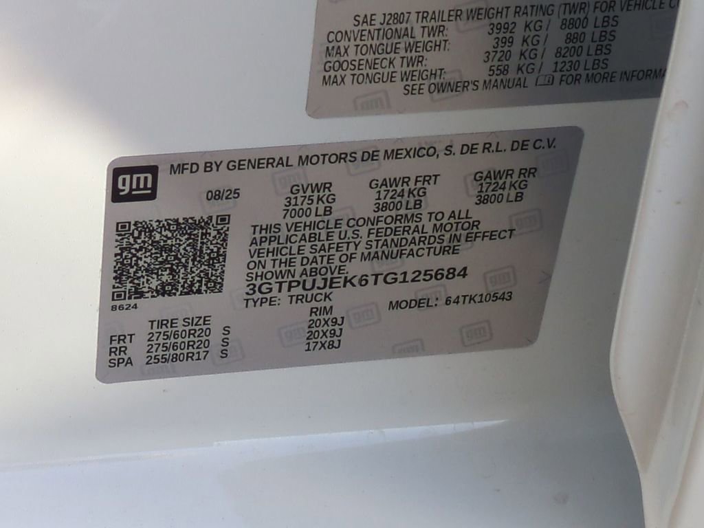 Certified 2026 GMC Sierra 1500 Elevation AWD/4WD image 37