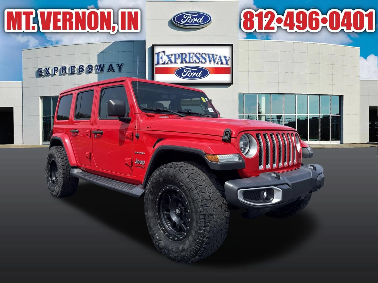 Used 2018 Jeep Wrangler Unlimited Sahara AWD/4WD image 3
