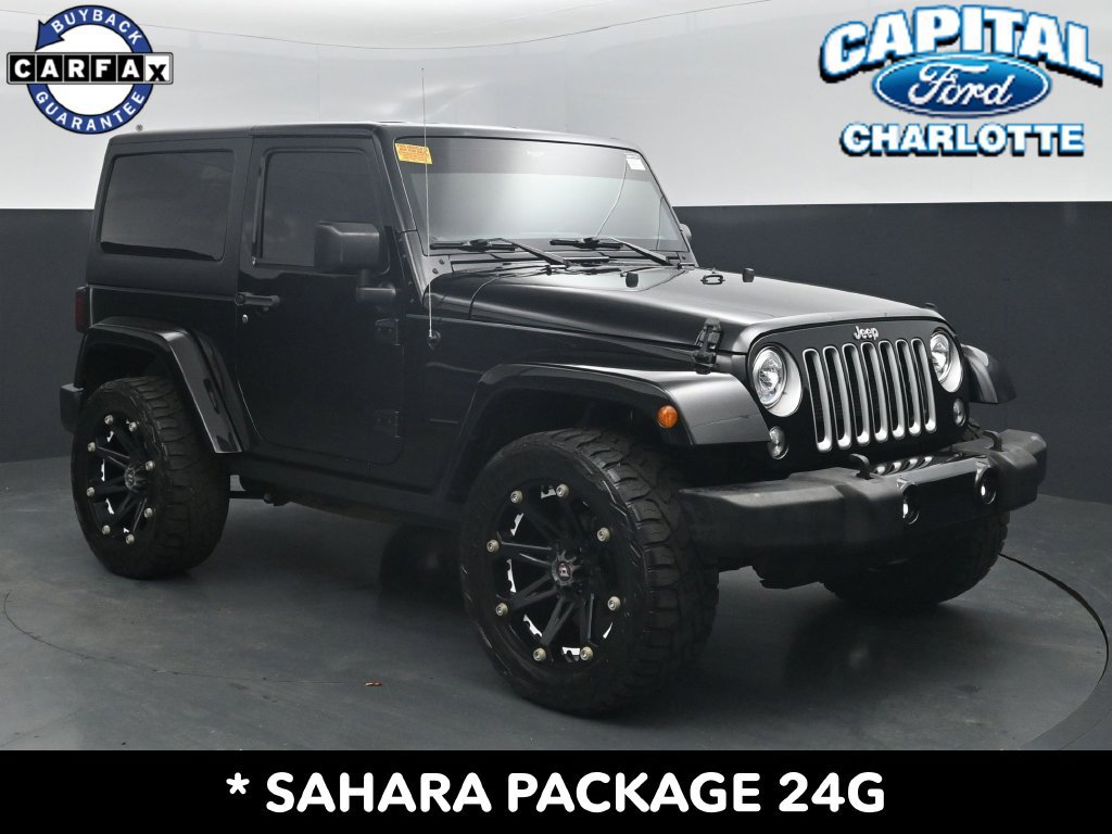 Used 2017 Jeep Wrangler Sahara w/ Connectivity Group AWD/4WD image 3