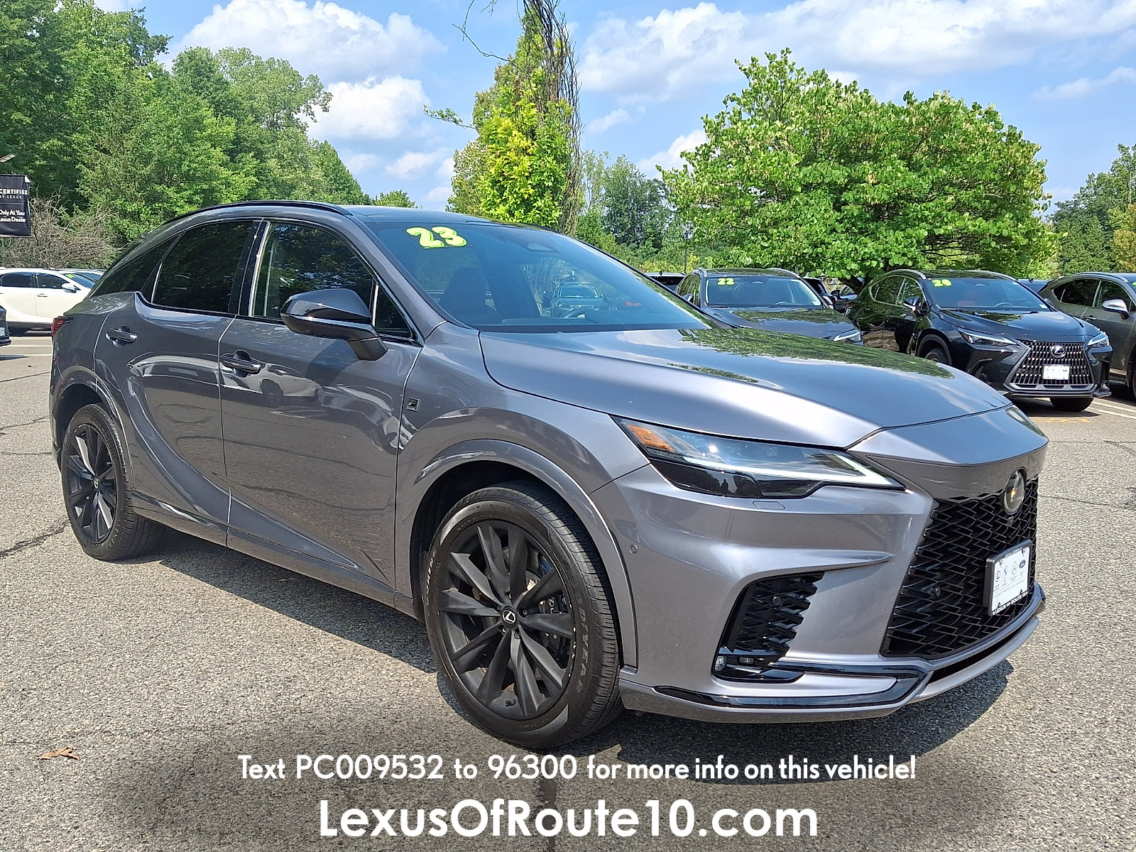 Certified 2023 Lexus RX 500h F Sport w/ Accessory Package (Z1) AWD/4WD image 1