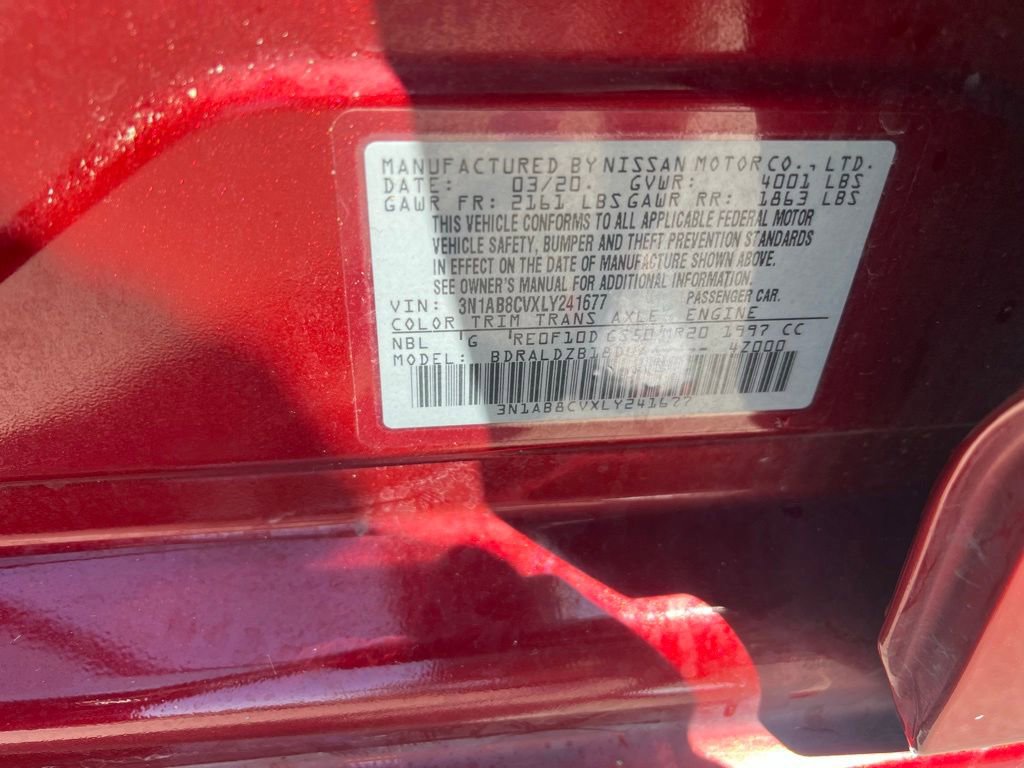 Used 2020 Nissan Sentra SV FWD image 14