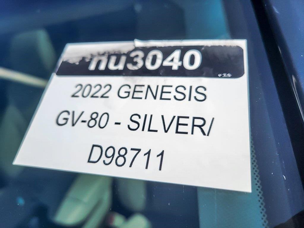 Used 2022 Genesis GV80 2.5T w/ Prestige Package 04 image 26