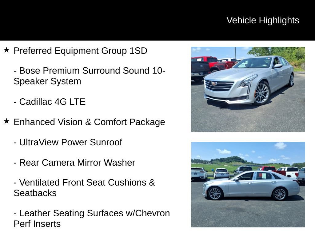 Used 2018 Cadillac CT6 Luxury AWD/4WD image 9