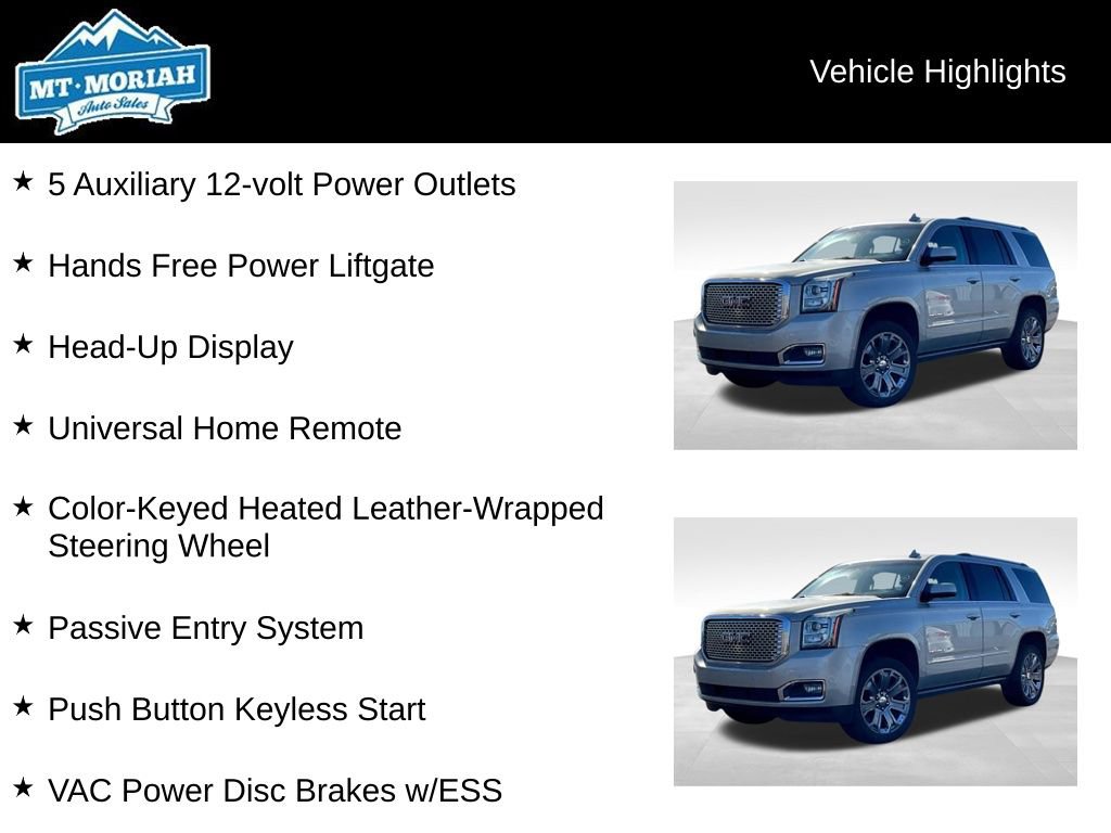 Used 2015 GMC Yukon Denali w/ Premium Package image 15