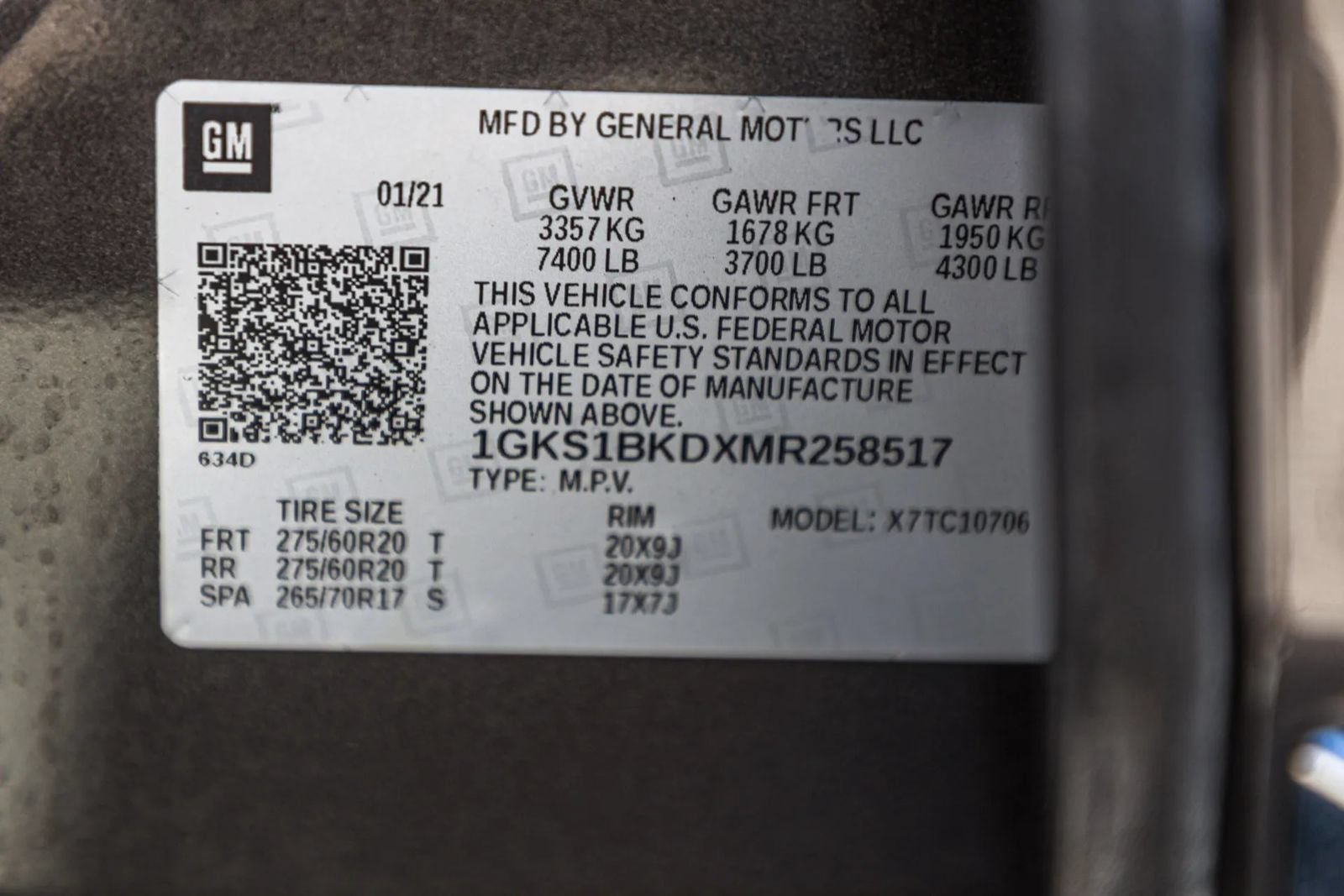 Used 2021 GMC Yukon SLT RWD image 80
