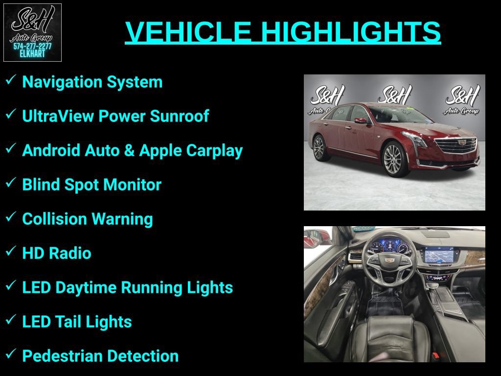 Used 2016 Cadillac CT6 Luxury AWD/4WD image 3