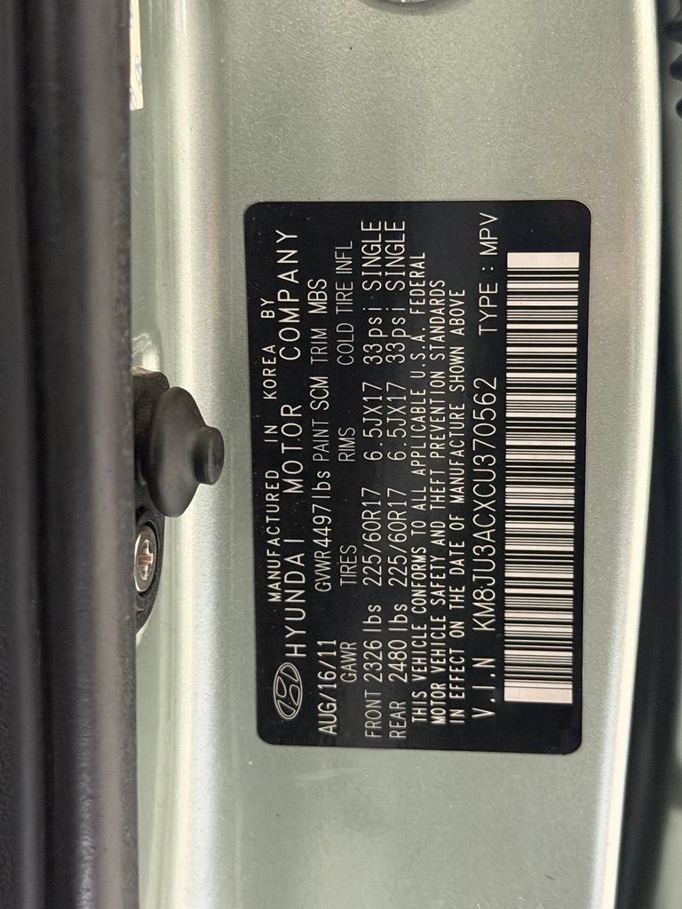 Used 2012 Hyundai Tucson GLS FWD image 24