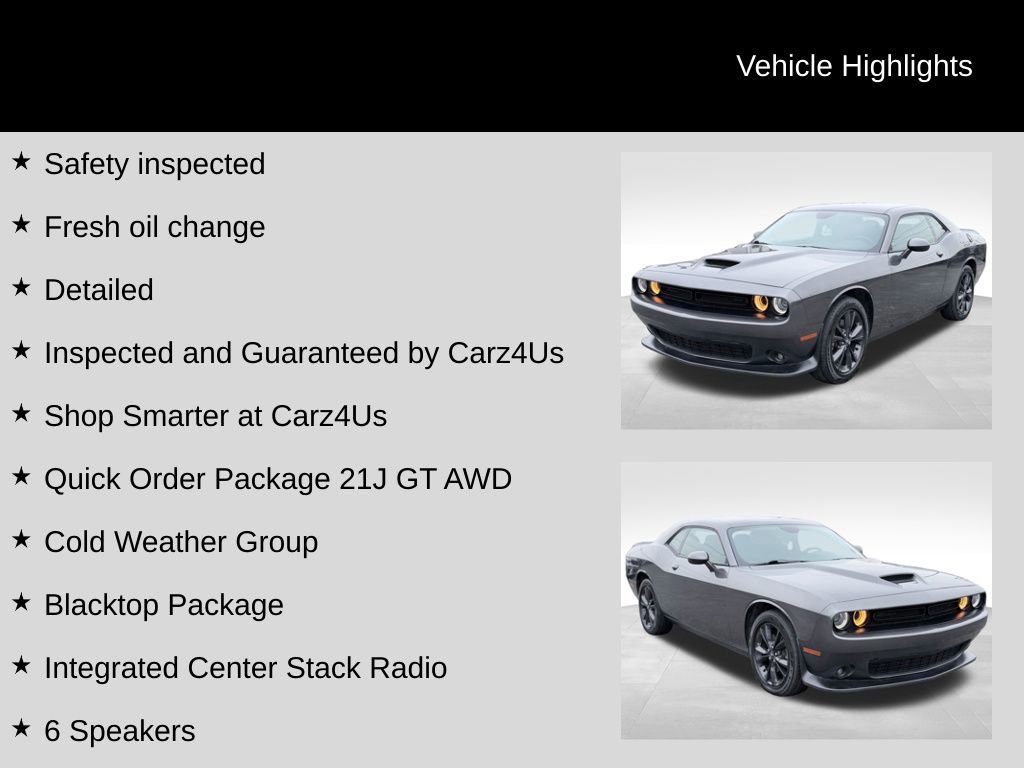 Used 2020 Dodge Challenger GT w/ Blacktop Package AWD/4WD image 40