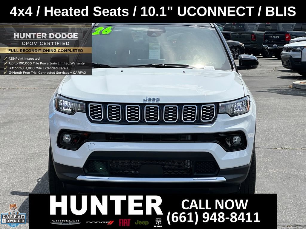 Certified 2026 Jeep Compass Limited AWD/4WD image 13