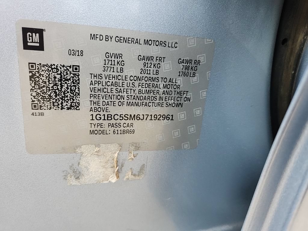 Used 2018 Chevrolet Cruze LS FWD image 45