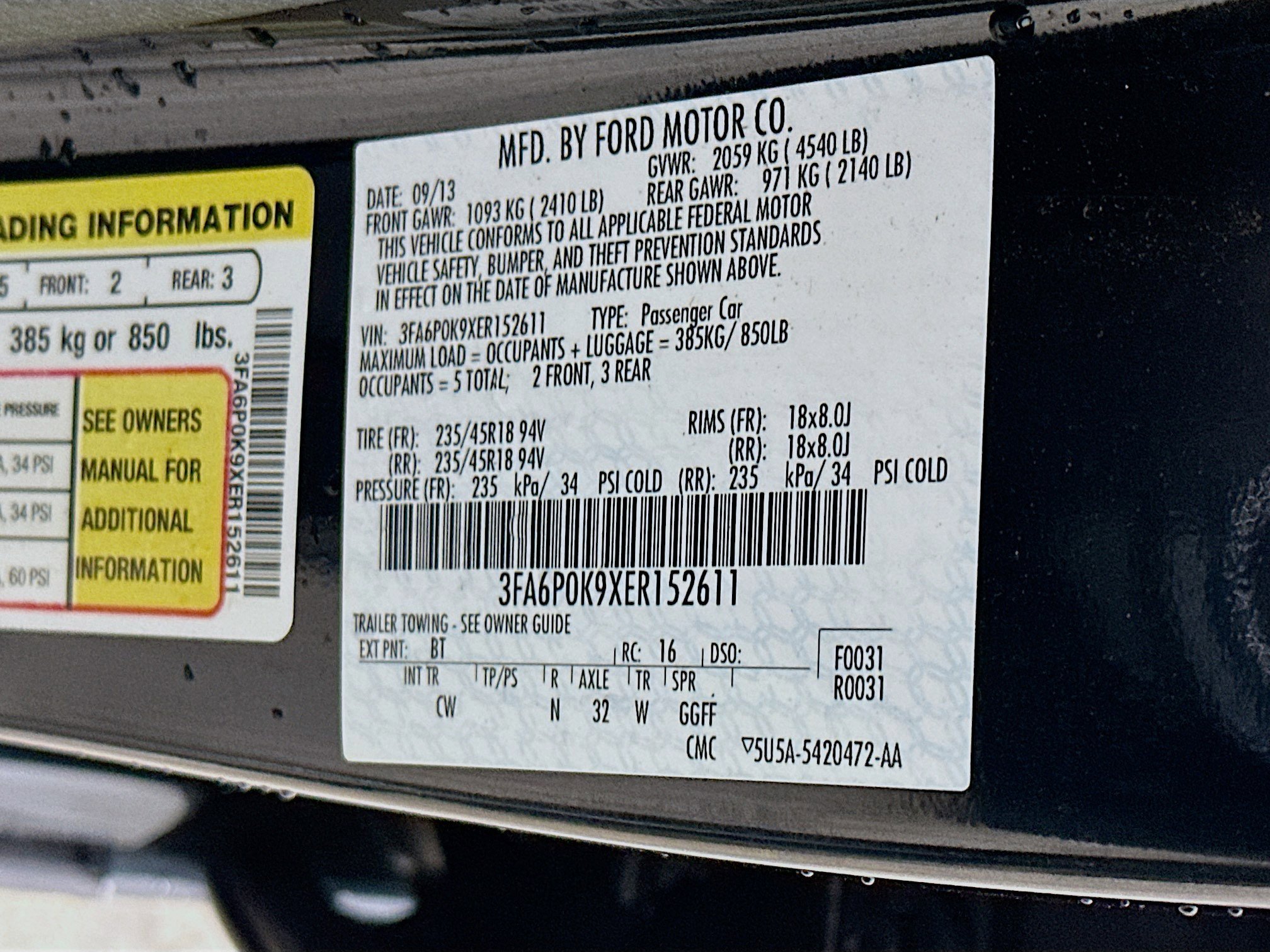 Used 2014 Ford Fusion Titanium image 12