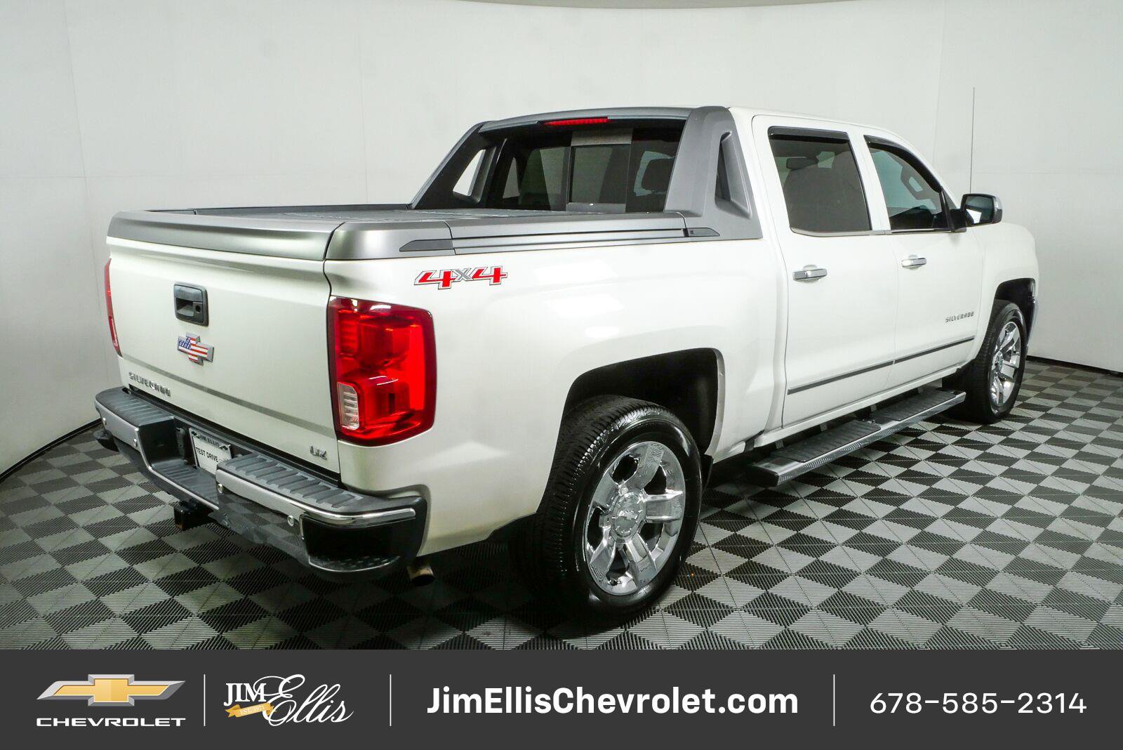 Certified 2017 Chevrolet Silverado 1500 LTZ w/ High Desert Package AWD/4WD image 3