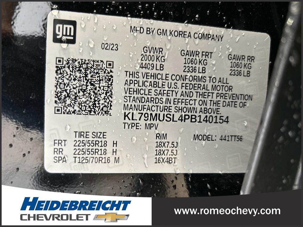 Certified 2023 Chevrolet TrailBlazer RS w/ Convenience Package image 8