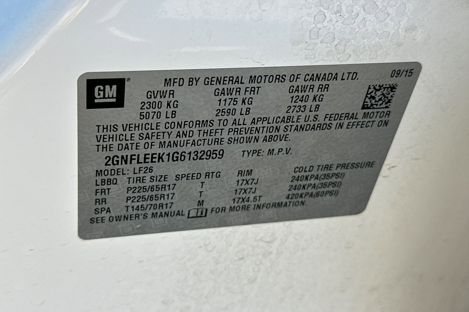 Used 2016 Chevrolet Equinox LS AWD/4WD image 28