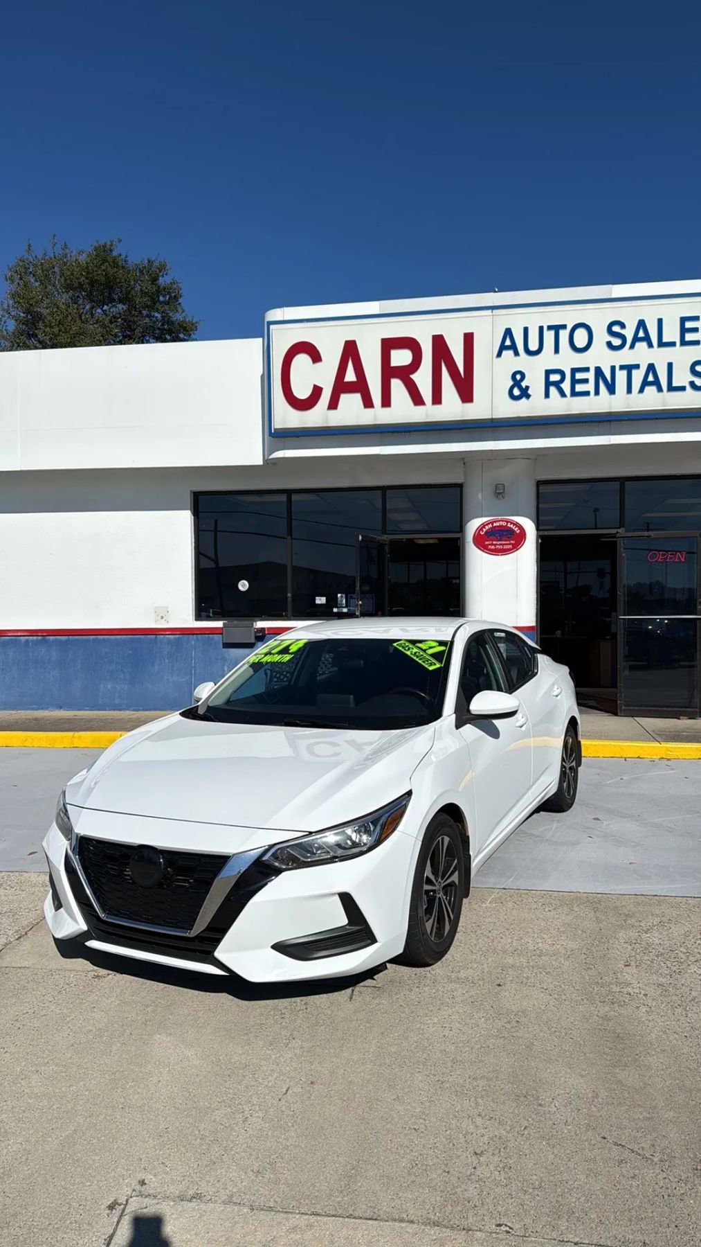 Used 2021 Nissan Sentra SV