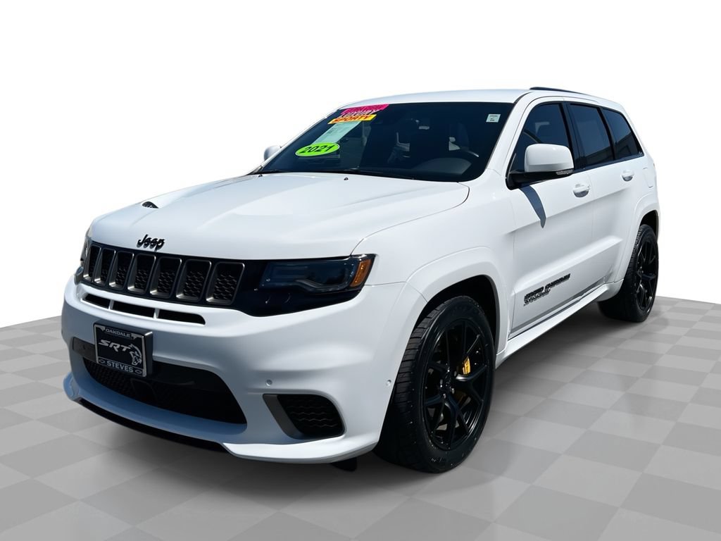 Used 2021 Jeep Grand Cherokee Trackhawk AWD/4WD image 1