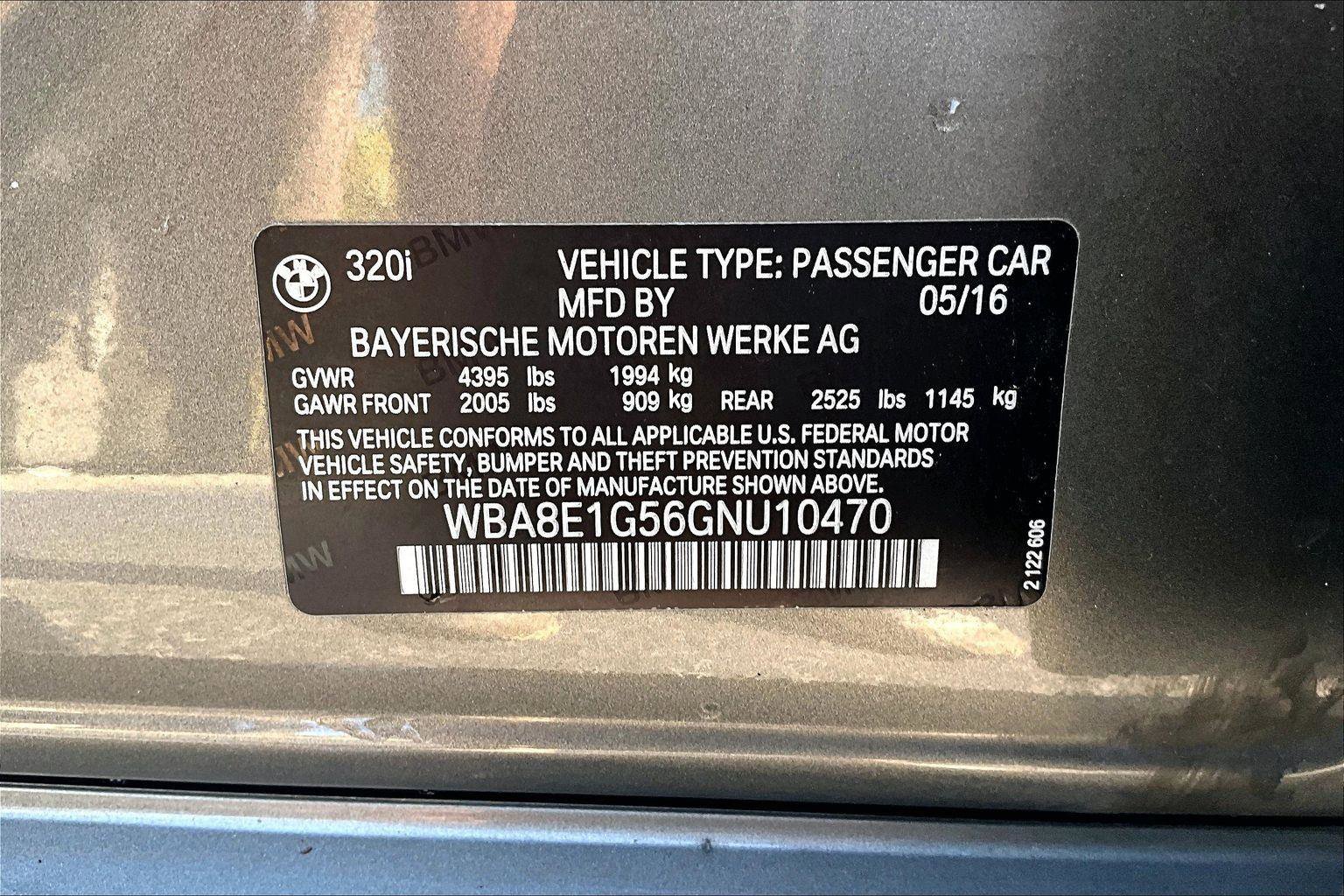 Used 2016 BMW 320i Sedan RWD image 19