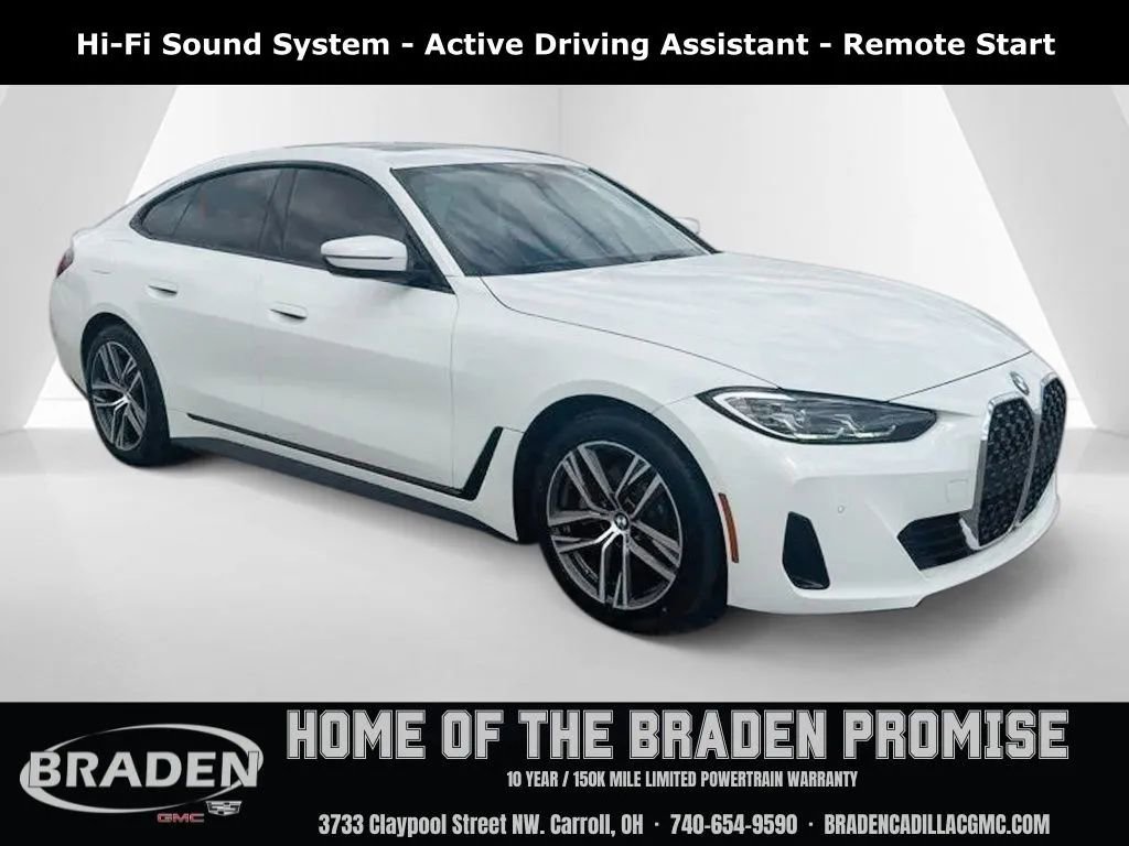 Used 2023 BMW 430i Gran Coupe xDrive w/ Premium Package AWD/4WD image 1