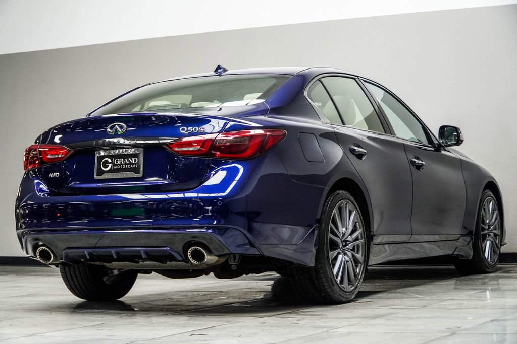 Used 2022 INFINITI Q50 Red Sport 400 image 11