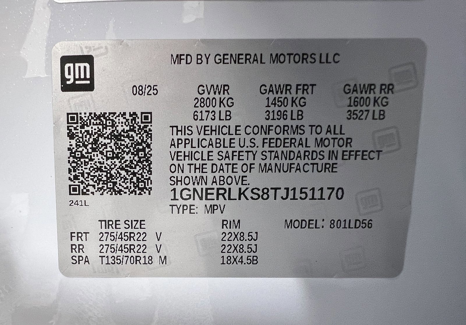 New 2026 Chevrolet Traverse RS w/ LPO, Floor Liner Package image 16