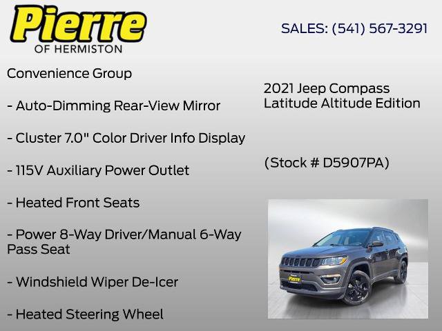Used 2021 Jeep Compass Latitude AWD/4WD image 18