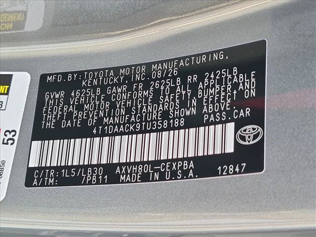 New 2026 Toyota Camry XSE FWD image 17