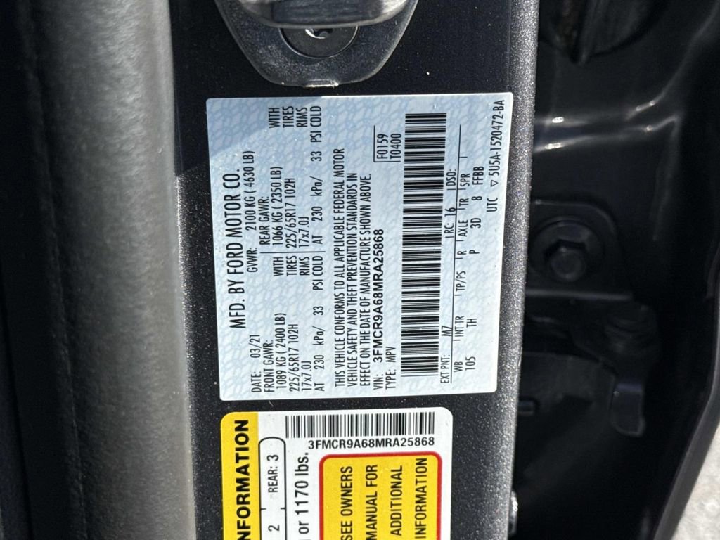 Used 2021 Ford Bronco Sport AWD/4WD image 31