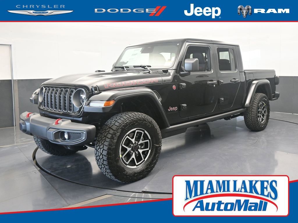 New 2026 Jeep Gladiator Rubicon w/ Steel Power Dome Hood Package AWD/4WD image 1
