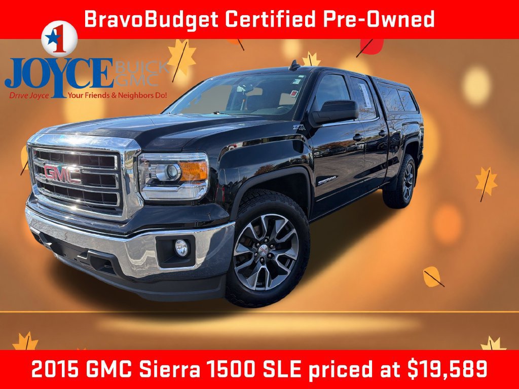 Certified 2015 GMC Sierra 1500 SLE w/ SLE Value Package