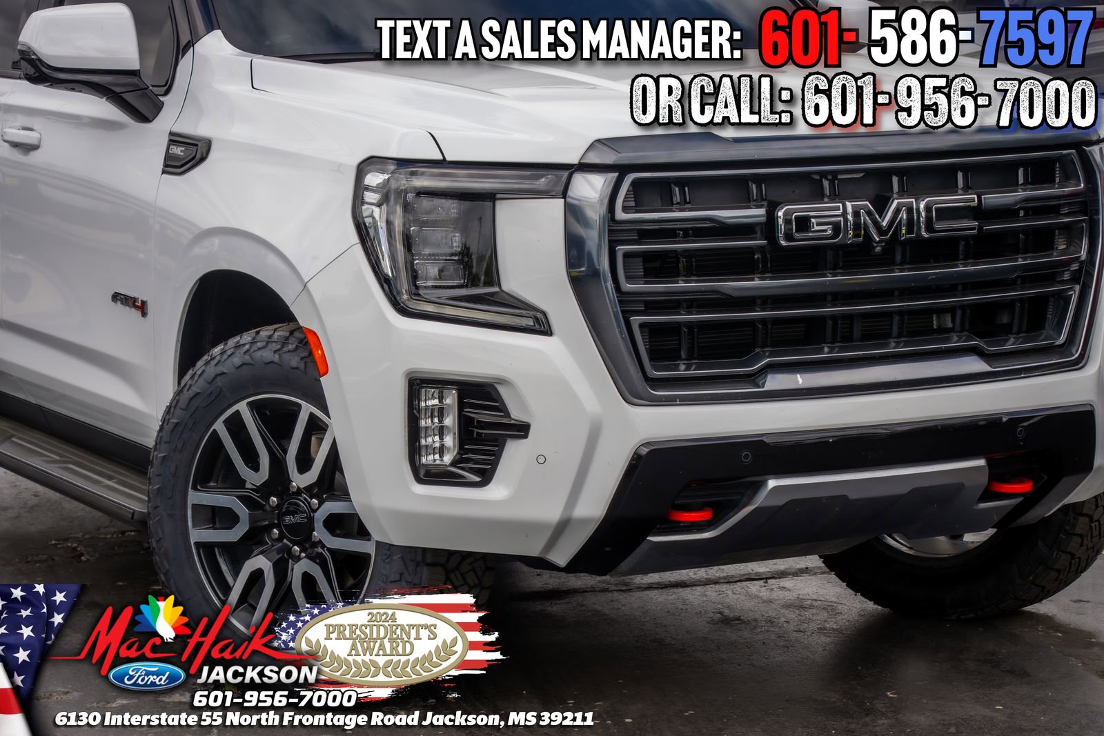 Used 2024 GMC Yukon AT4 w/ Technology Package image 3