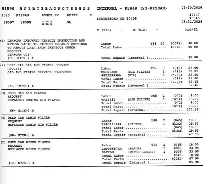 Used 2023 Nissan Rogue SV image 16