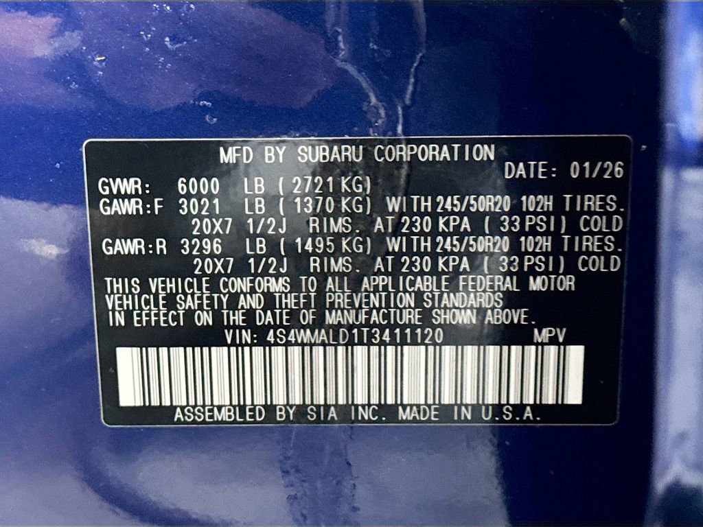 New 2026 Subaru Ascent Bronze Edition image 32