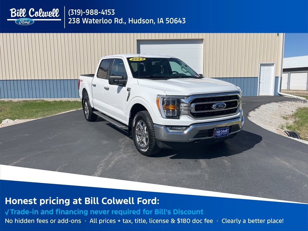 Used 2022 Ford F150 XLT w/ Equipment Group 302A High AWD/4WD image 1