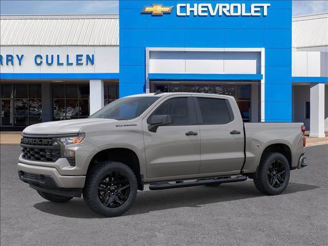 New 2026 Chevrolet Silverado 1500 Custom w/ Turbomax Blackout Package RWD image 2